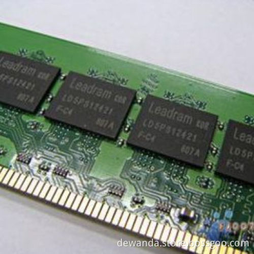 Double-sided PCB with golden finger